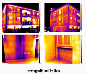 termografia nell' edilizia